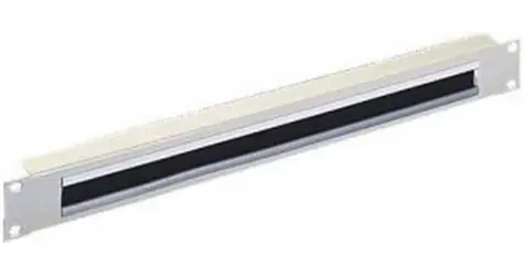 Rittal DK 7140.535 / Priechodný panel s kefou / 19" / 1U / RAL 7035