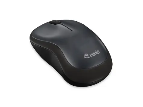 Equip Komfortná bezdrôtová myš čierna / Myš / bezdrôtová / nano prijímač USB / 1200 DPI