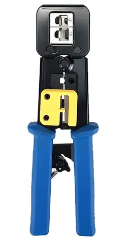 MicroConnect EasyConnect EZ-RJ45 čierna / Krimpovacie kliešte / RJ-45 / EZ