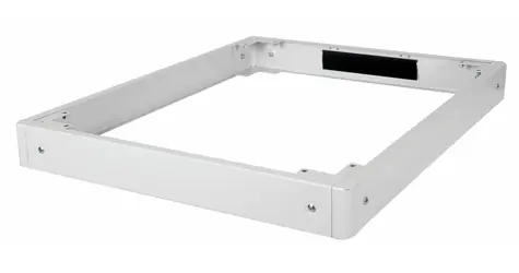 Equip Sokel pre rack 800x1000 mm svetlo šedá / Sokel / Výška 100 mm / Oceľ / RAL7035