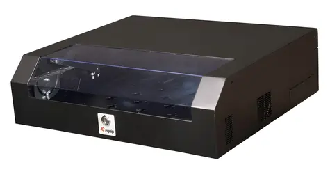 Equip Slim Flex nástenná skriňa 5U čierna / Nástenná skriňa / 500x475 mm / oceľové dvere / nosnosť 30 kg