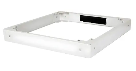 Equip Sokel 800x800 mm svetlo šedá / Sokel / 19" / Výška 100 mm / RAL7035