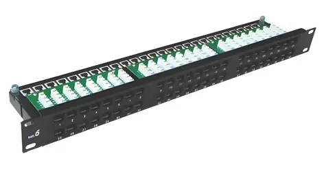 Xtendlan / Patch panel / 19" / 48 portov / Cat6 / LSA