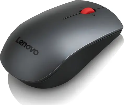 Lenovo Professional šedá / Bezdrôtová myš / laserová / 1600 DPI / USB / 5 tlačidiel