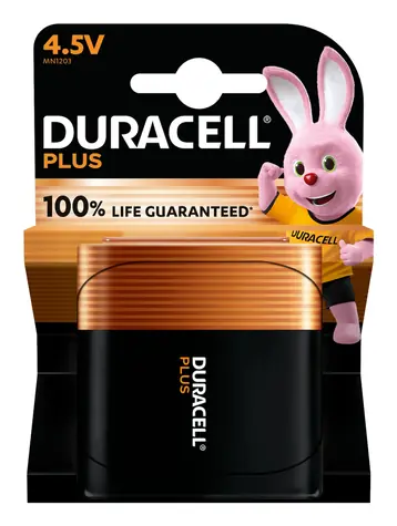 Duracell PLUS 3LR12 / Batéria / 4,5 V / alkalická / 1 ks
