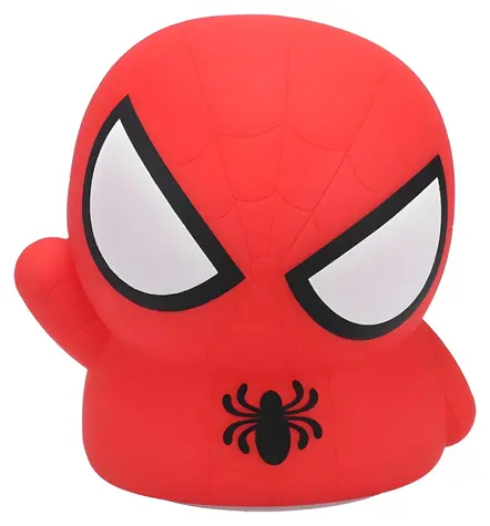 Paladone SquishyGlo Spider-Man / Nočná lampička / silikónová / USB nabíjanie / 18 cm
