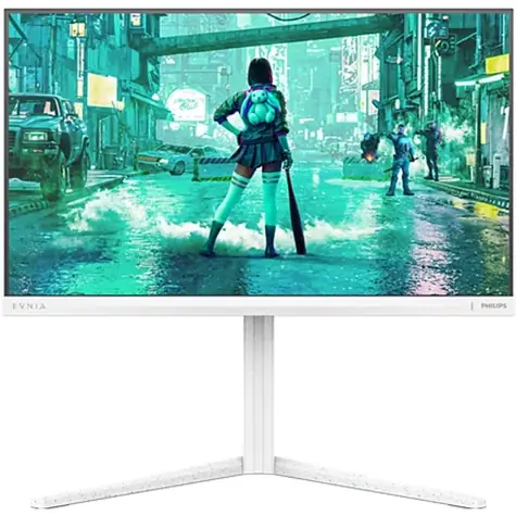 23.8" Philips 24M2N3201P biela / Monitor / IPS / Full HD / 260Hz / 1ms / HDMI / DP
