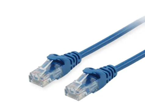 Equip Cat6a modrá / Patch kábel / U/UTP / RJ-45 / 1,5 m / LSZH