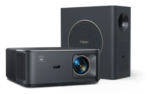Yaber K2s Pre čierna / Projektor / LED / Full HD 1080p / 1000 ANSI lm / JBL reproduktory + subwoofer / Google TV
