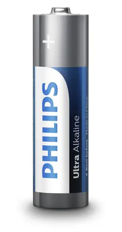 Philips Ultra Alkaline AA / Batéria / Alkalická / LR6 / 4 ks