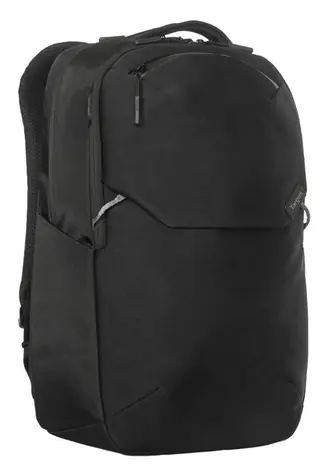 Targus Work+ 15-16" čierna / Batoh na notebook / vrecko na tablet / organizér / nastaviteľné popruhy
