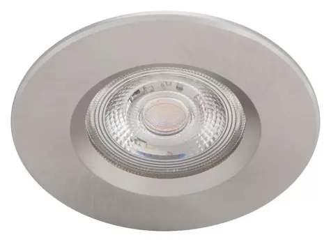 Philips Dive nikel / Podhľadové LED svietidlo / 1x5W / 350lm / 2700K / IP65 / 8,5 cm / stmievateľné