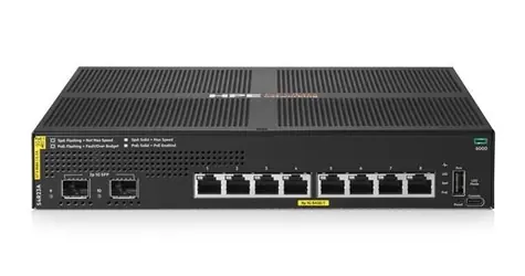 HPE Aruba CX 6000 8G S4R23A / Switch / 8x GigE RJ-45 / PoE + 67W / 2x SFP / L2/L3 riadený