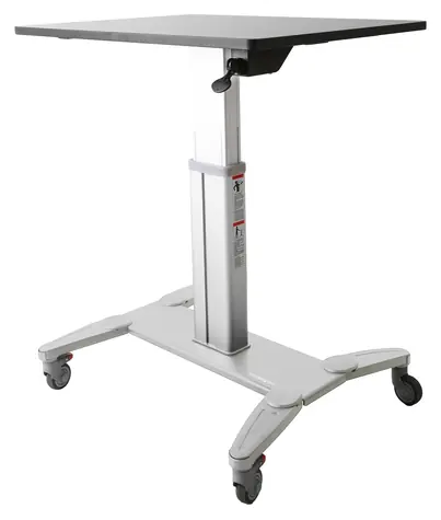 StarTech Mobilný stojan na kolieskach / Pracovná stanica / Výškovo nastaviteľná / Sedenie aj státie