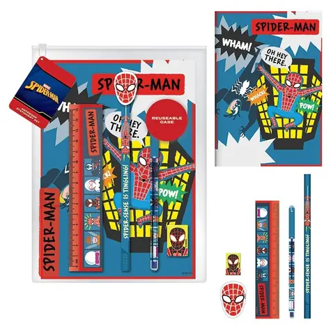 PYRAMID Školský set Spider-Man Sketch / Školský set / licenčný design