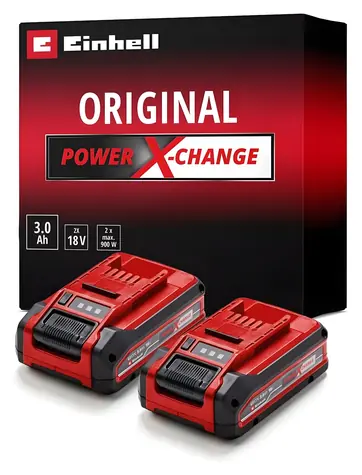 Einhell Power-X-Change PLUS 18V (2x3 Ah) Twinpack / Akumulátor / Li ION / bez nabíjačky