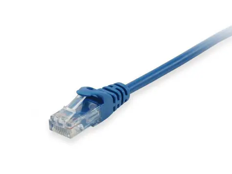 Equip Cat6a modrá / Patch kábel / U/UTP / RJ-45 / 2 m / LSZH / PoE+