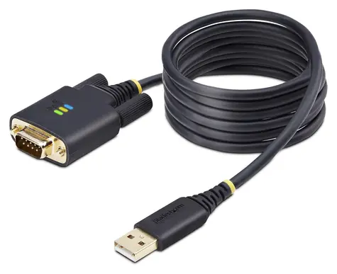 StarTech adaptér USB na sériový Port RS232 / Adaptér / USB-A (M) - DB-9 (M) / skrutkovací / 2 m