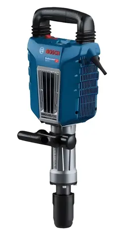 BOSCH GSH 14 C Professional modrá / Búracie kladivo / 1750W / 1700 úderov/min / 23 J / HEX 22 mm