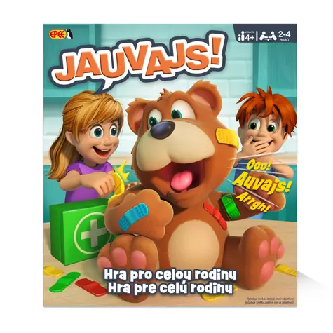 Epee Hra Jauvajs! / Spoločenská hra / 2-4 hráči / od 4 rokov