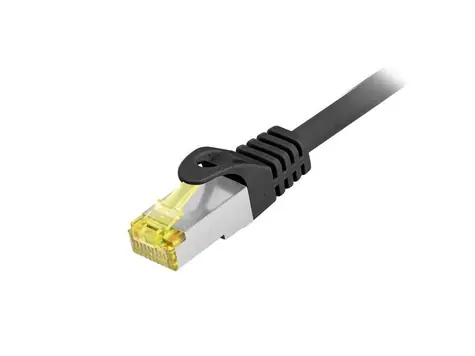 Equip Cat6a S/FTP Outdoor čierna / Patch kábel / 3 m / RJ45-RJ45 / PoE+ / LSZH