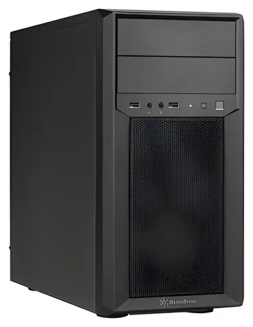 Silverstone SST-FA313-B čierna / Skriňa / Micro-ATX