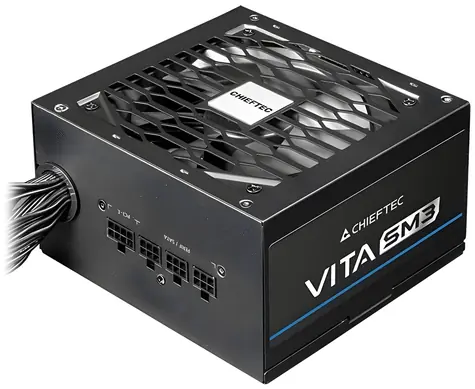Chieftec Vita SM3 čierna / Zdroj / 650W / 80 PLUS Bronze / Aktívne chladenie
