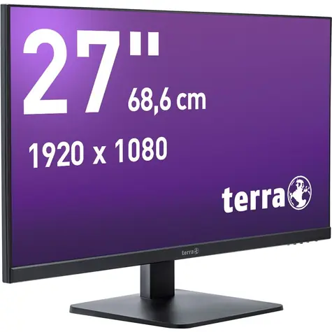 27" TERRA LCD 2727W V3 čierna / Monitor / IPS / 1920 x 1080 / 5ms / HDMI+DP+USB-C