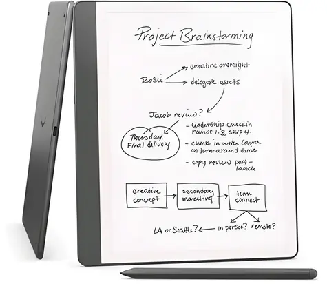 Amazon Kindle Scribe 2024 tungsten / Čítačka e-kníh / 32GB / Premium Pen / bez reklám