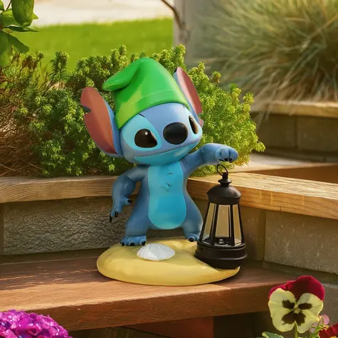 PALADONE Solárne svetlo Stitch LunaGlo / Lampička / NiMH batéria / interiér aj exteriér