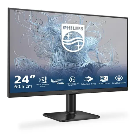 23.8" Philips 24E2N1110/00 čierna / Monitor / IPS / FHD / 120Hz / 4ms / HDMI