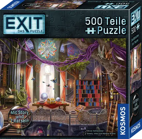 Kozmos EXIT Puzzle: Knižnica snov / 500 dielikov / od 10 rokov