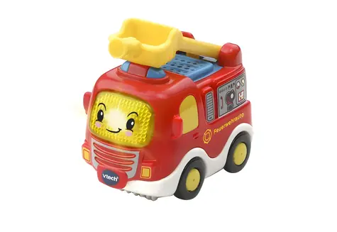 VTech Tut Tut Baby Racers Hasičské auto červená, žltá / zvuky a melódie / od 12 mesiacov do 5 rokov