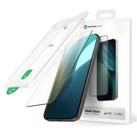 AmazingThing Titan Vision 7 / Ochranné sklo / Apple iPhone 17 Pre / matné