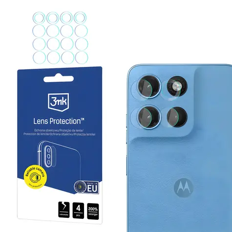 3mk Lens Protection / Sklo na fotoaparát / Motorola Moto G17, G17 Power / hybridný