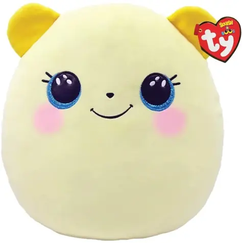 Ty Squishy Buttercup žltý medveď / 22 cm