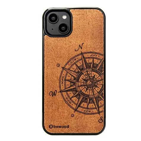 Bewood Traveler Merbau / Puzdro / Apple iPhone 15 PLUS / Drevené