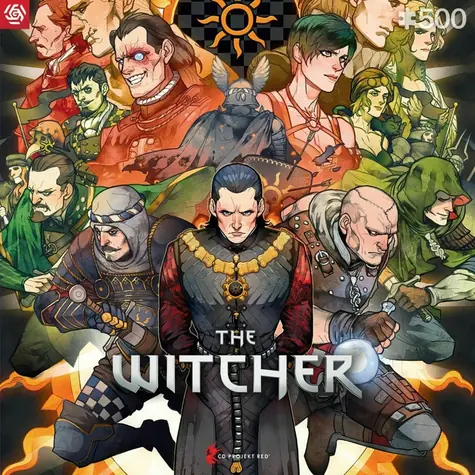 Good Loot Puzzle The Witcher: Nilfgaard / 500 dielikov