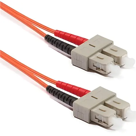 OEM Optický patchkábel SC-SC duplex OM2 10 m / Optický patchkábel / 50/125 µm / MM