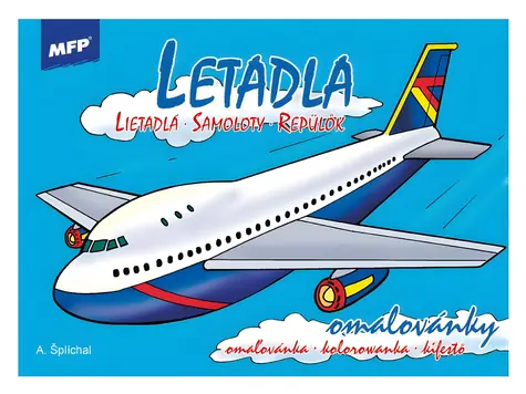 MFP Omaľovánky Lietadlá / A5 / 16 strán / od 3 rokov