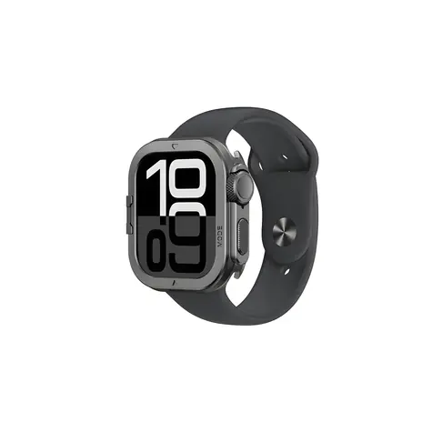 AmazingThing Titan Pro čierna / Kovový kryt / Apple Watch 11 46 mm Aluminium