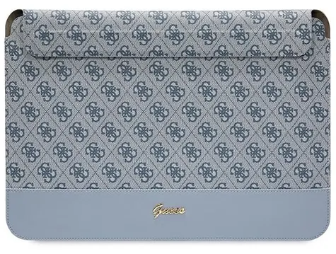 Guess 4G Stripe Metal Logo modrá / Obal na notebook / 14"