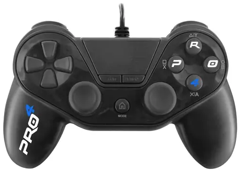 Subsonic PRO4 čierna / Herný ovládač / drôtový / PS4, PS3, PC