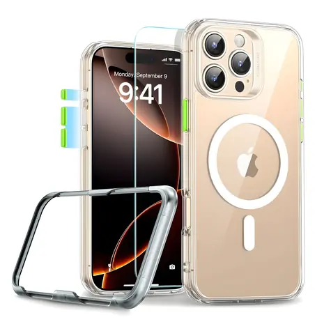 ESR Classic Pro Set HaloLock priehľadné / Puzdro / Apple iPhone 16 Pro Max / MagSafe