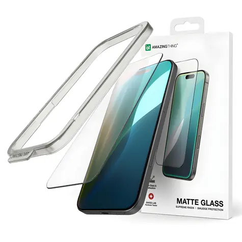 AmazingThing Titan Matte FusionFilter 7 / Ochranné sklo / Apple iPhone 17 Pre Max / Matné