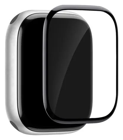 Puro Flexible Shield čierna / Ochranná fólia / s aplikátorom / Apple Watch 10/11 46mm
