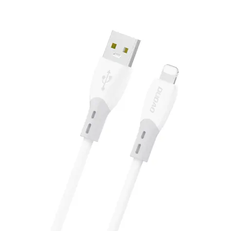 Dudao L25SL biela / Dátový kábel / USB-A / Lightning 30W / 1 m