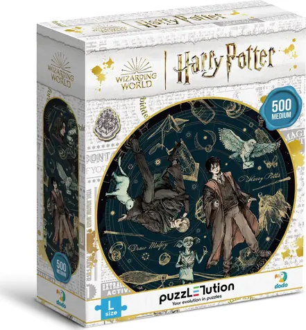 DODO Puzzle Harry Potter: Snape, Harry a Draco / 500 dielikov / 33 x 47 cm