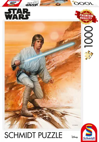 Schmidt Puzzle Star Wars: Nebojácny / 1000 dielikov / 49,3 × 69,3 cm