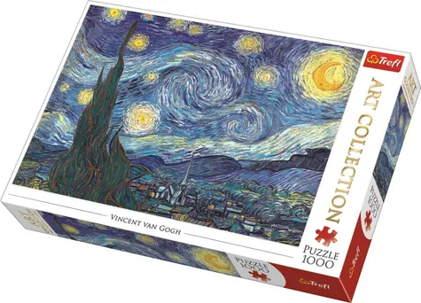 Trefl Puzzle Art Collection: Hviezdna noc / 1000 dielikov / 68,3 x 48 cm / od 12 rokov